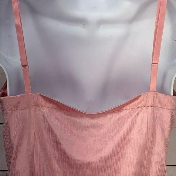 Warner’s Rose Pink Split Front Camisole Size 34 - Picture 4 of 8